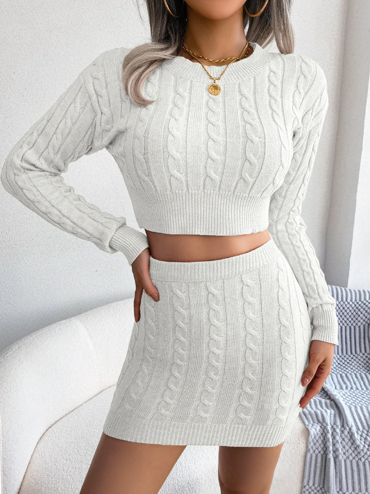 twist Sweater set