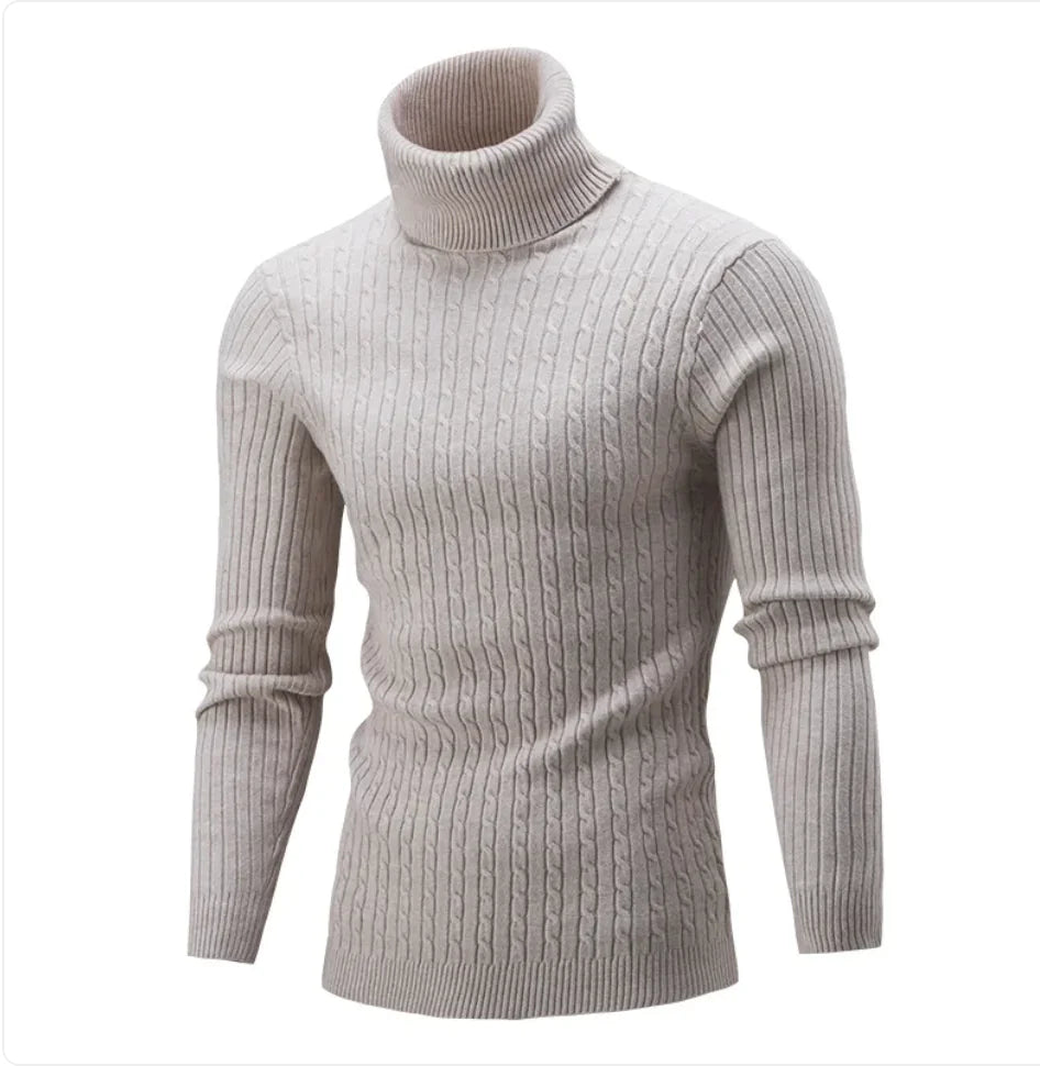 Slim-Fit Turtleneck Sweater