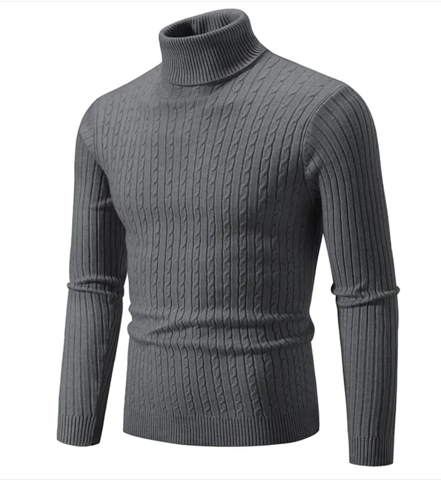 Slim-Fit Turtleneck Sweater