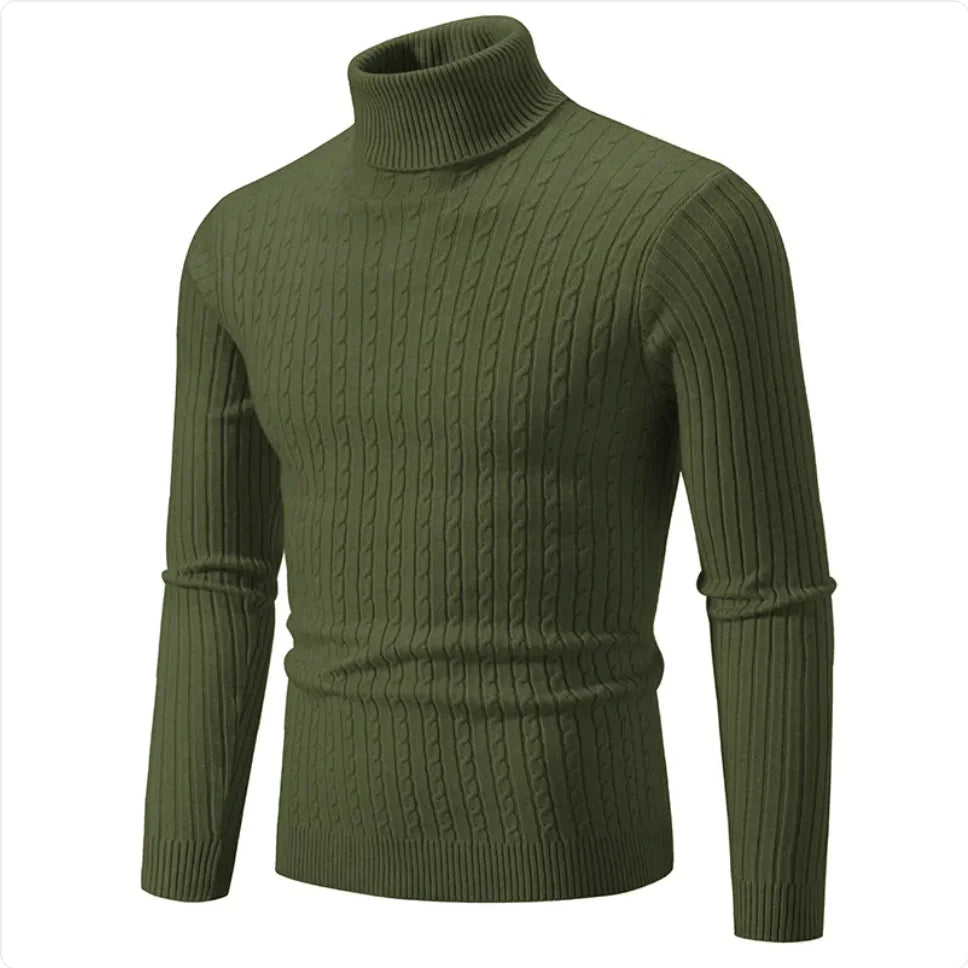 Slim-Fit Turtleneck Sweater