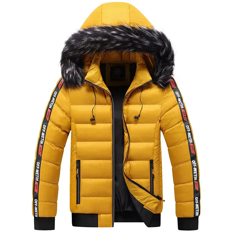 Warme Winterjacke