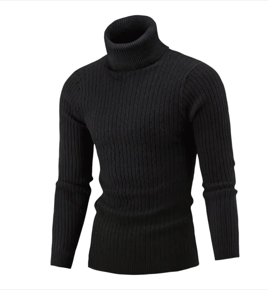 Slim-Fit Turtleneck Sweater