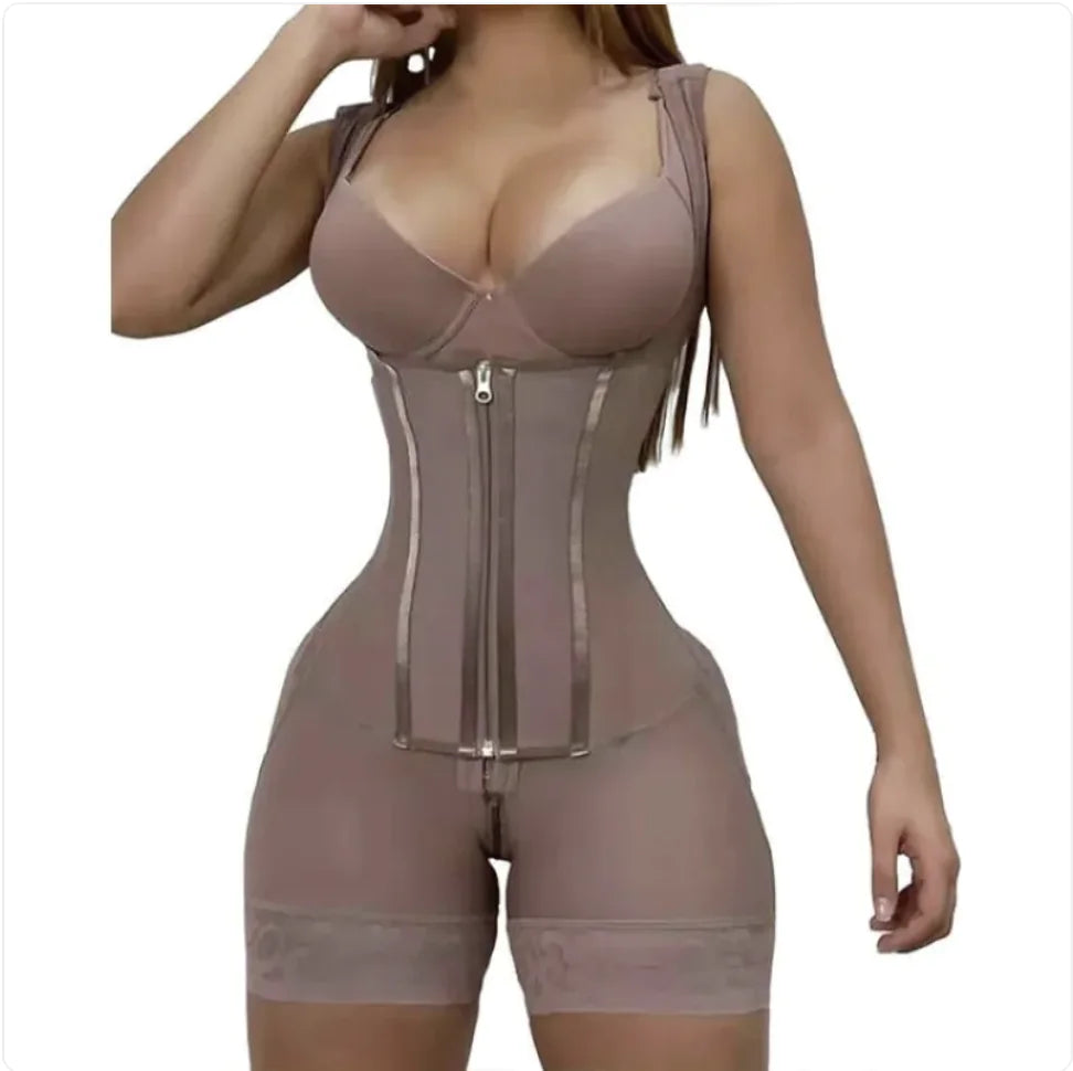 Corset femme à 7 os et baleines en acier